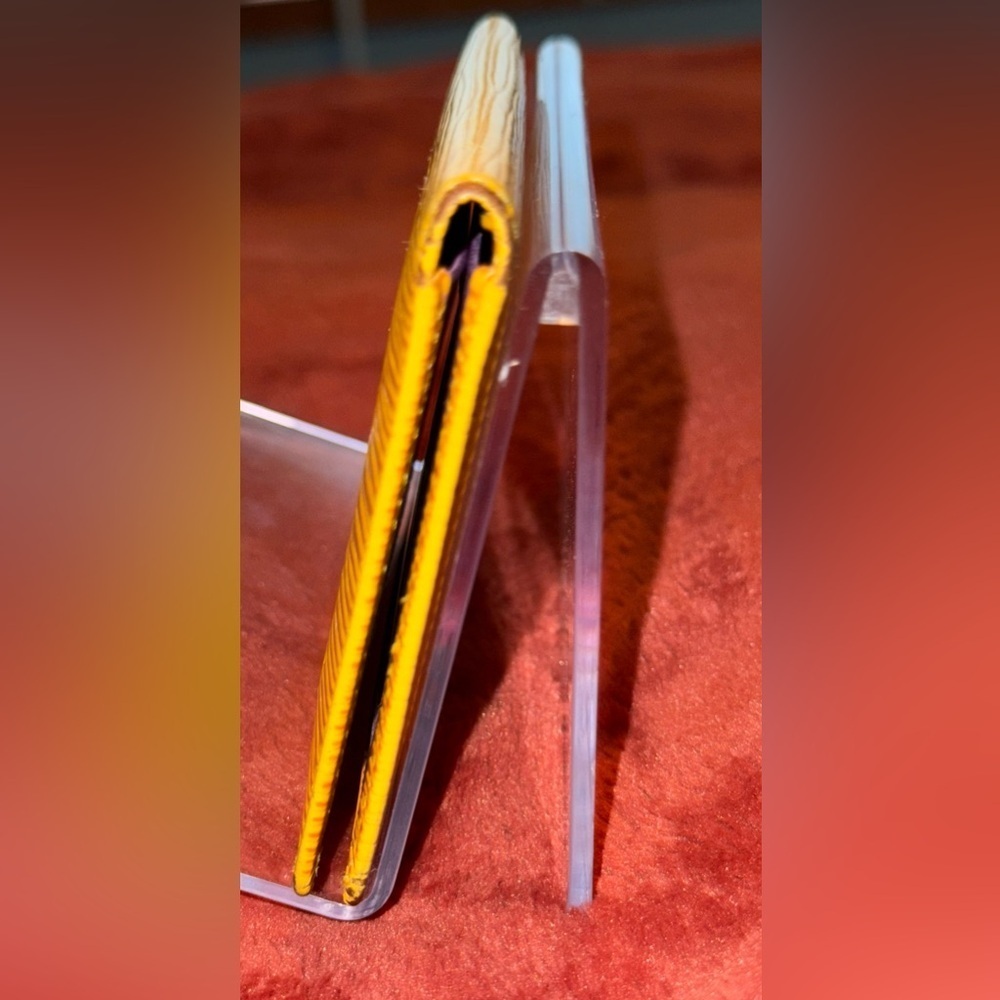 Louis Vuitton Epi Yellow with Purple Interior Card Holder - Picture 5 of 16